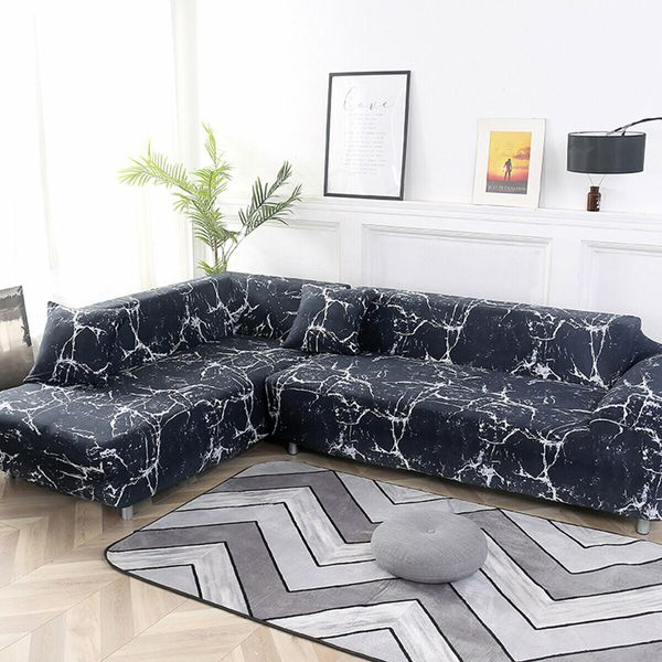 2/3 Seaters Elastic Sofa Cover Chair Seat Protector Stretch Couch Case Slipcover Home Office Furniture Decorations#32 Seaters