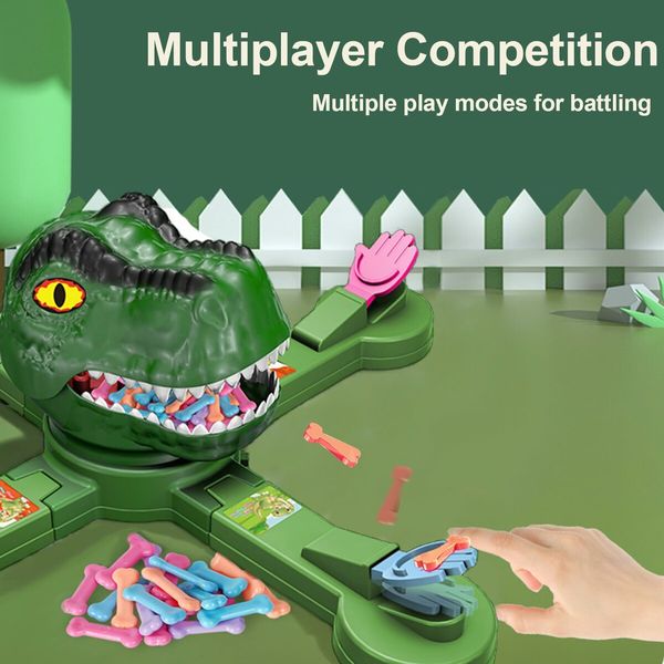 Dinosaur Toys Family Game Dinosaur Board Games for Kids 2-4 Players Puzzle Game Educational Toys Birthday Toy for Ages 3+