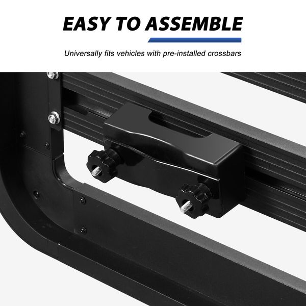 Car Roof Rack Platform Thick Flat Tray Universal Heavy Duty Vehicle Carrier Basket Aluminium Alloy 300kg