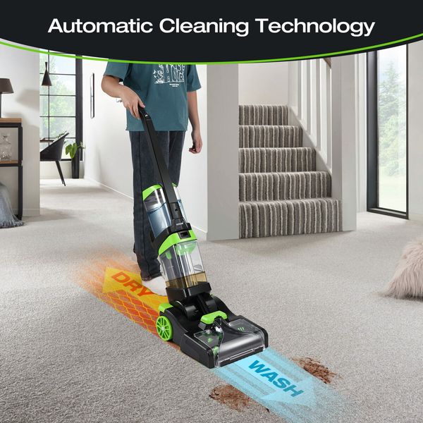 Carpet Cleaner Rug Professional Portable Deep Vacuum Cleaning Machine Faster Drying with Heater Water Dust Tanks