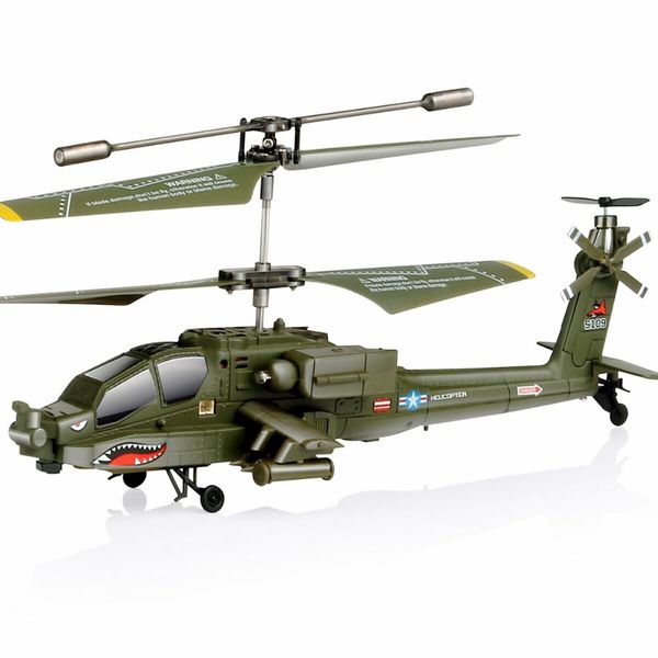 RC Helicopters Remote Control 2.4GHz Military Army Helicopter Toys for Boys Girls Kids  One Key Take Off/Landing, LED Light, Low Battery Reminder