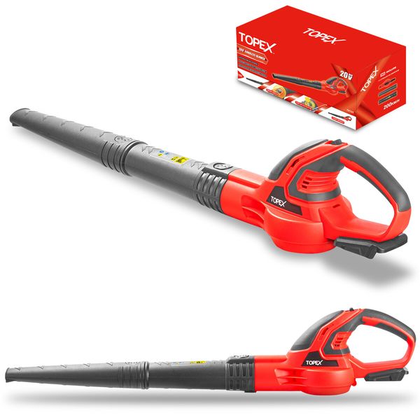 20V Cordless Leaf Blower 200 km/h Lightweight without Battery Skin Only