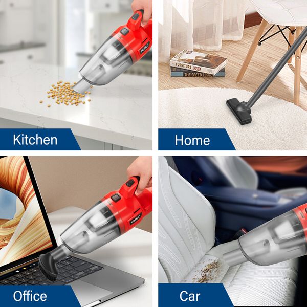 20V Cordless Handheld Vacuum Cleaner for Home & Car Skin Only without Battery