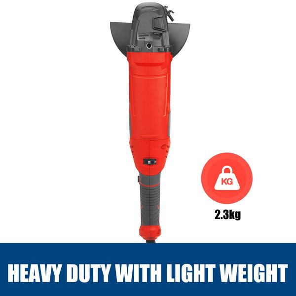 1200W Angle Grinder Heavy Duty 125mm 5" Angle Grinder w/ Cutting Disc