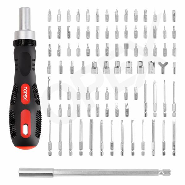 92PCS Ratchet Screwdriver Bits Set Ratcheting Driver Bits Kit Security bits precision bits set