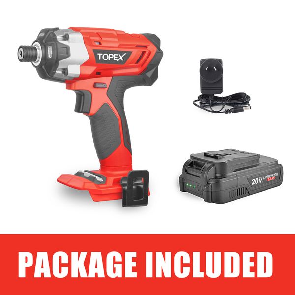 Cordless Impact Driver 1/4" Hex Drive Tool Only