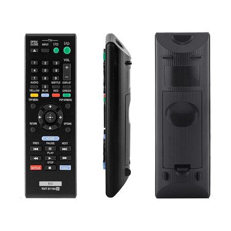 Remote RMT-B119A Compatible with Sony Blu-Ray Disc DVD Player BDP-BX59 BDP-S390 BDP-S590 BDP-BX110 BDP-S1100 BDP-S3100 BDP-BX310 BDP-BX510 BDP-S580 DP-BX510 BDP-BX59 BDP-BX39