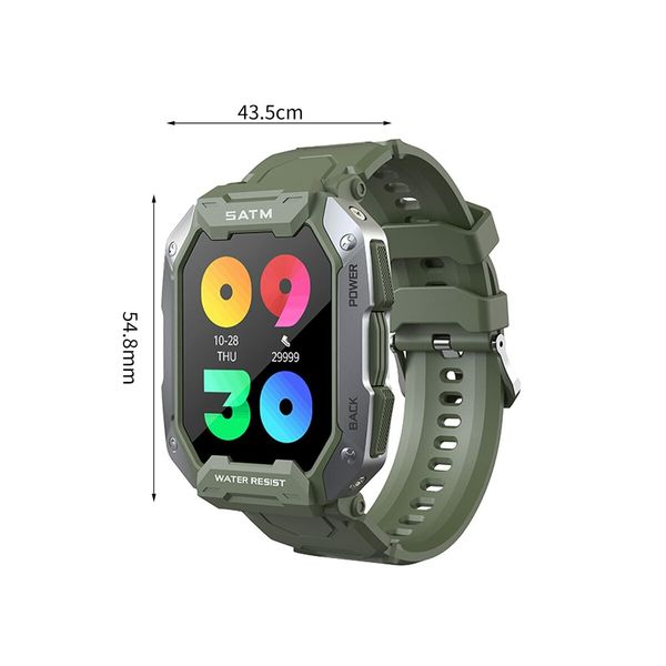 Smart Wristwatch Step Men Women Sports Outdoor Watch Running Male Christmas Father boyfriend husband christmas birthday Valentine  Gifts Camouflage Green