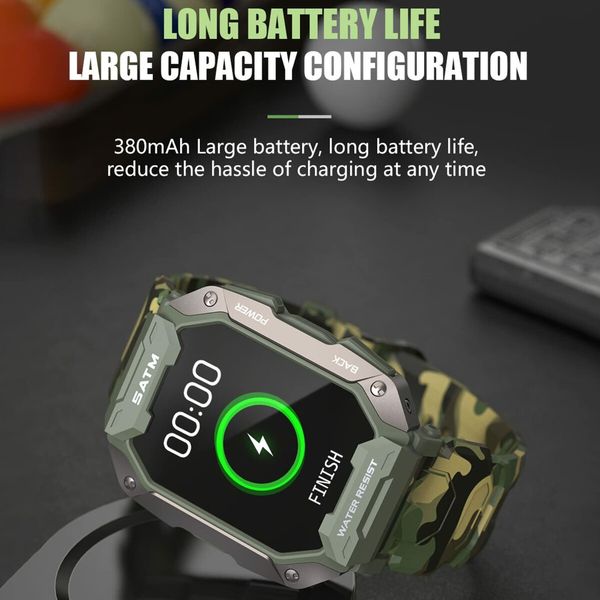 Smart Wristwatch Step Men Women Sports Outdoor Watch for Running Male Christmas Father boyfriend husband christmas birthday Valentine  Gifts Green