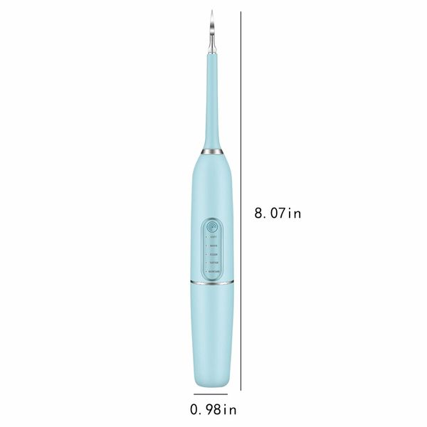 Teeth Cleaning Toothbrush With 1 Teeth Cleaning Tip,1 Toothbrush Head & Dentals Mirror, 5 Working Modes Dental Care