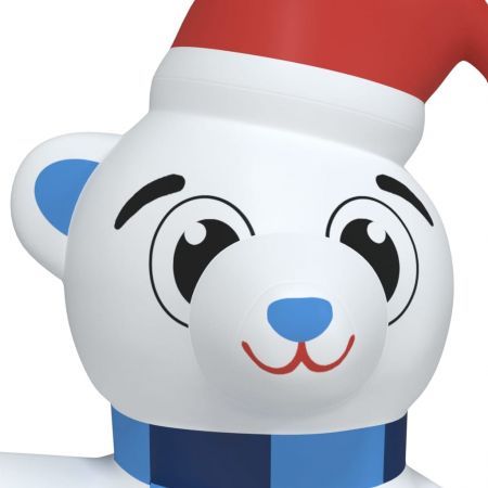 Christmas Inflatable Teddy Bear LED 180 cm