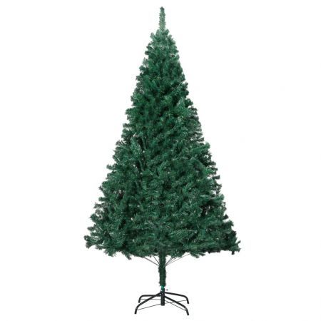 Artificial Christmas Tree with LEDs&Thick Branches Green 240 cm