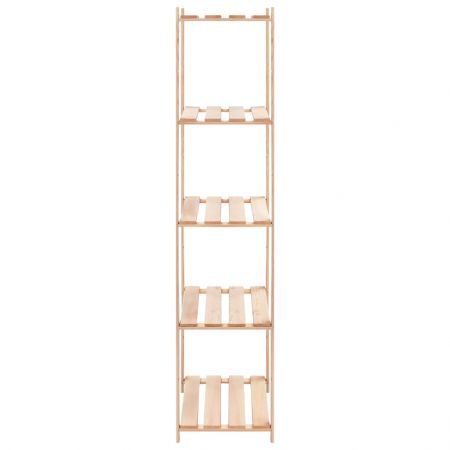 5-Tier Storage Rack 80x38x170 cm Solid Wood Pine 250 kg