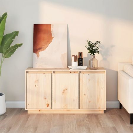 Sideboard 111x34x60 cm Solid Wood Pine