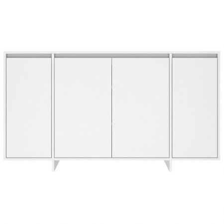 Sideboard White 135x41x75 cm Engineered Wood