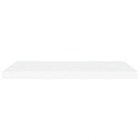 Floating Wall Shelves 4 pcs White 80x23.5x3.8 cm MDF