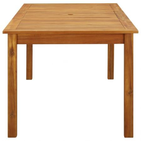 Garden Table 200x90x74 cm Solid Acacia Wood