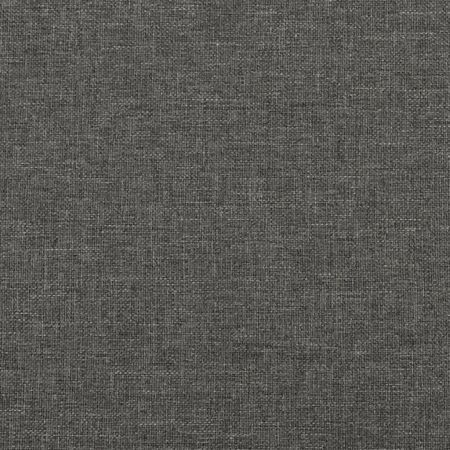 Bed Frame Dark Grey 152x203 cm Queen Fabric