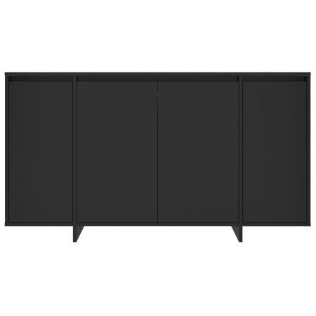 Sideboard Black 135x41x75 cm Engineered Wood