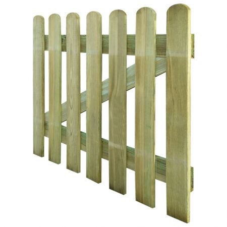 Garden Gate Wood 100x80 cm