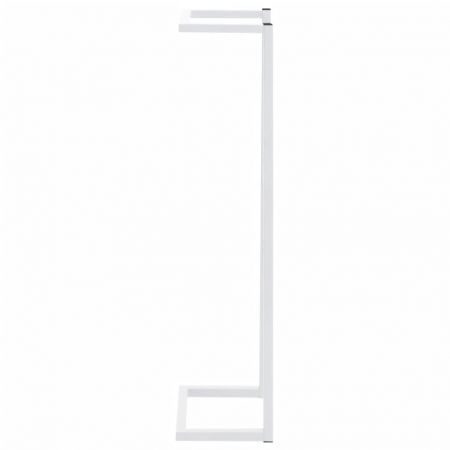 Towel Rack White 25x20x95 cm Steel