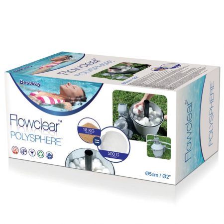 Bestway Flowclear Polysphere Filter Balls 500 g 58475