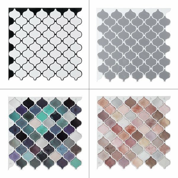 DIY 3D Self Adhesive Wall Tile Sticker Vinyl Home Kitchen Bathroom Decal Decoration#4