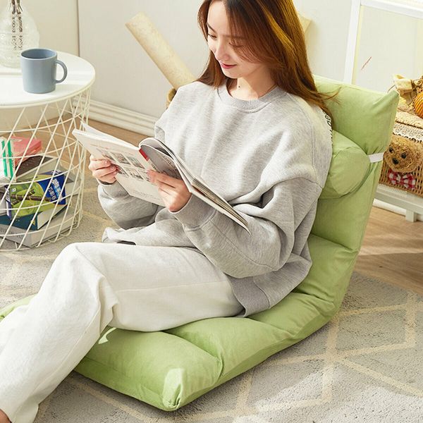 Folding Seat Cushion Lazy Sofa Soft Comfortable for HomeCoffee