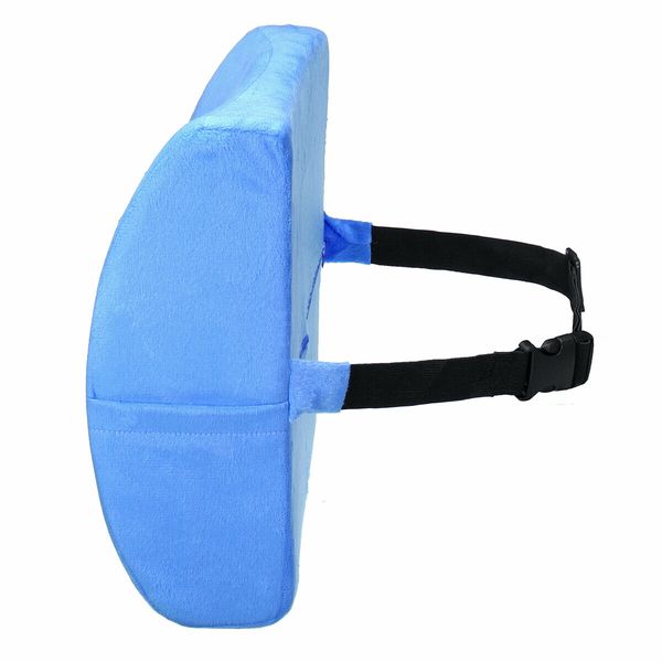 Memory Foam Back Cushion Everlasting Comfort Lumbar Support Pillow for Office Desk Chair for Car#01