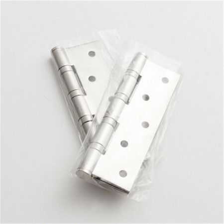 Stainless Steel Flat Opening Silent Bearing Hinge For Door Indoor Door Wooden Door Hinge For Common Door LeafGold