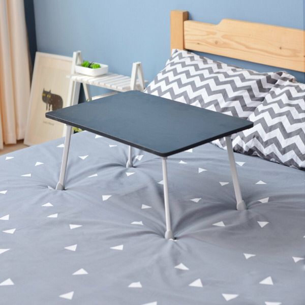 Foldable Laptop Table Desk Portable Folding Desk Notebook Table Lap Tray Bed for Children Student HomeE