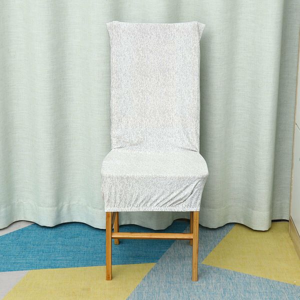 Office Chair Cover Elastic Dining Chair Protector Stretch Computer Rotating Armchair Seat Slipcover Home Office Furniture DecorationsGrey