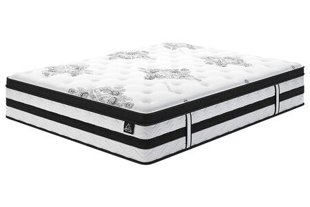 STARRY EUCALYPT Mattress Pocket Spring Queen Size Latex Euro Top 34cm 5 zone