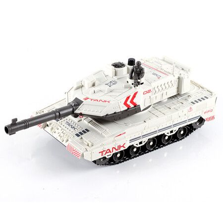 Remote Control Tank for Boys,RC Tank,Alloy Material with Smoke Effect, Lights & Realistic Sounds,1:24 M1A2 Battle Tank Toy,Great Gift Toy for Kids