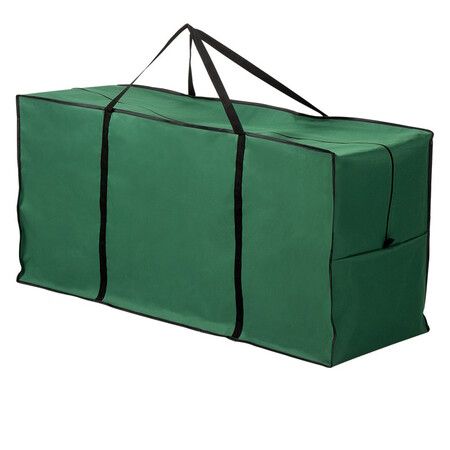 122 x 37 x 52 Green Christmas Tree Storage Bag Extra Large Christmas Storage Containers, 600D Oxford Xmas Holiday Tree Bag with Dual Zipper