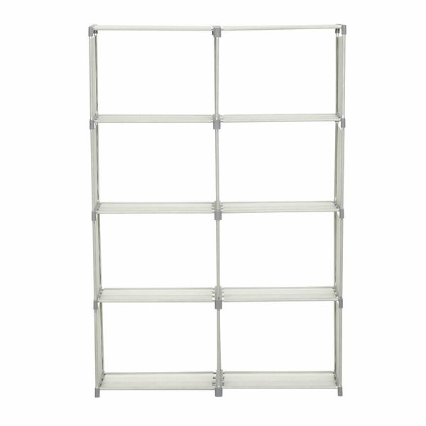 Double Rows Bookshelf Storage Shelve for books Children book rack Bookcase for Home SuppliesPink