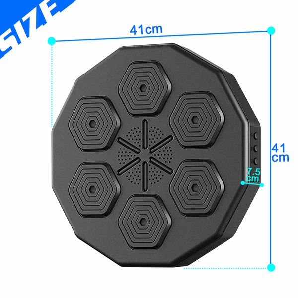 Smart Punching Boxing Pad Electronic Music Machine Home Training Wall Target Equipment Bluetooth Glove USB Charging