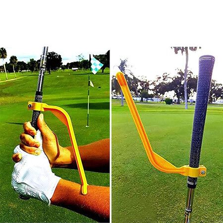 2 Pcs Golf Training Aids Swing Correcting Trainer Tool Golf Accessories