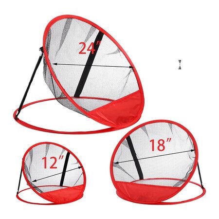 3 Pack Golf Chipping Net, 3 Sizes Pop Up Golf Target Practice Net for Men, Husband, Kid, Golfers