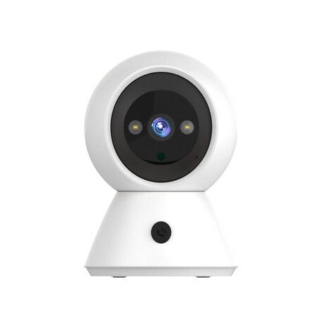 1080P Indoor Camera, Baby Monitor with Night Vision, Surveillance Camera Security Home Dog Pet Monitor, AI Motion Detection With 32G TF Card