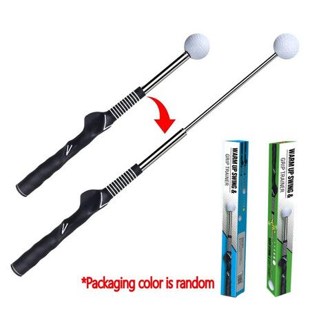 Golf Swing Practice Stick Telescopic Golf Swing Trainer Golf Swing Master Training Aid Posture Corrector Practice Golf Exercise