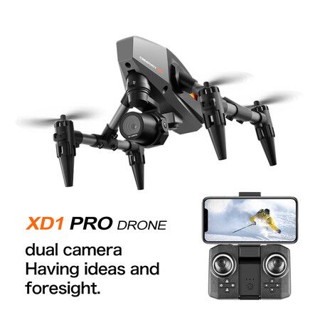 4K New XD1 Mini Drone  Professional  Dual Camera 5G WIFI Height Maintaining Four Sides Obstacle Avoidance RC Quadcopter Toy