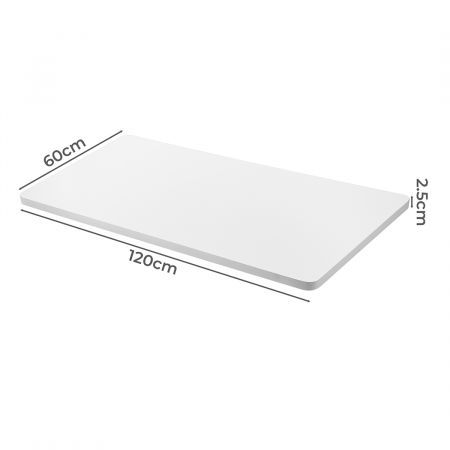 Desktop For Motorised Adjustable White 120X60CM