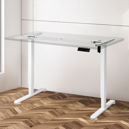 Levede Motorised Standing Desk Frame Only Single Motor Height Adjustable