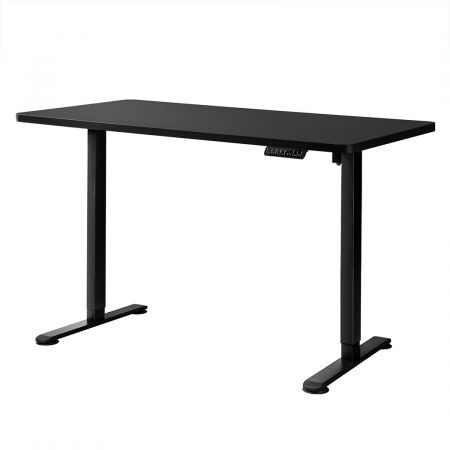 Motorised Standing Desk Height 120cm Black 800x 1.5MM