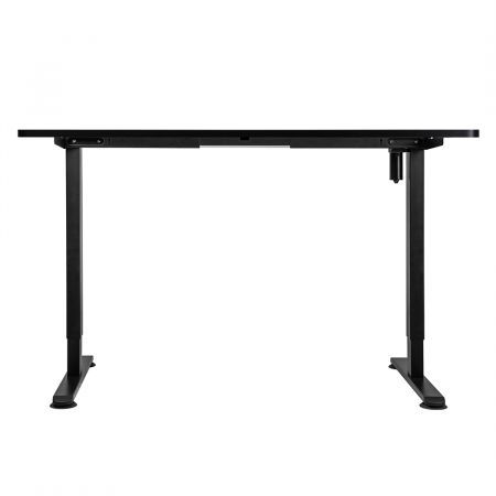 Motorised Standing Desk Height 120cm Black 800x 1.5MM