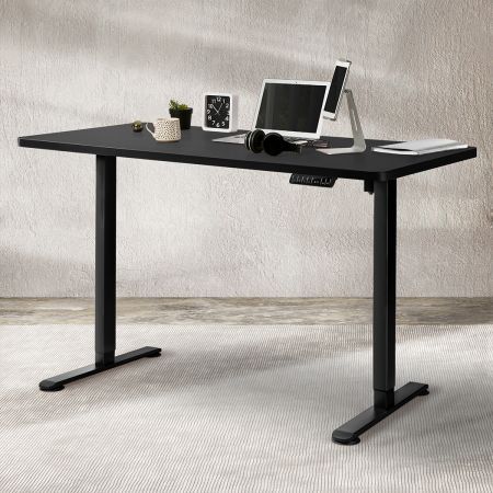 Motorised Standing Desk Height 120cm Black 800x 1.5MM