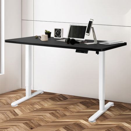 Motorised Standing Desk Adjustable 140cm Black 1000x 1MM