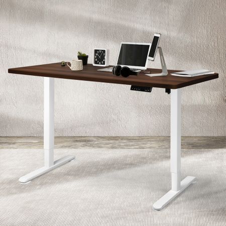 Levede Motorised Standing Desk Height Adjustable Electric Sit Stand Table 140CM