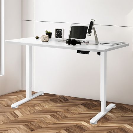 Levede Motorised Standing Desk Height Adjustable Electric Sit Stand Table 140CM